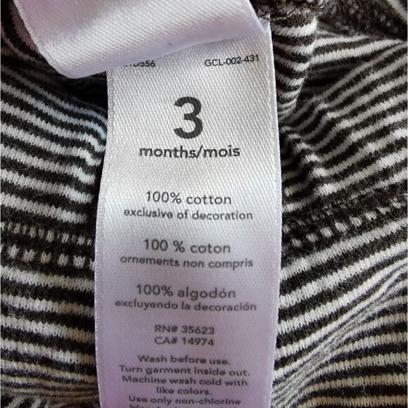 3/$15 Carter's cotton pants 3 m - Picture 2 of 4